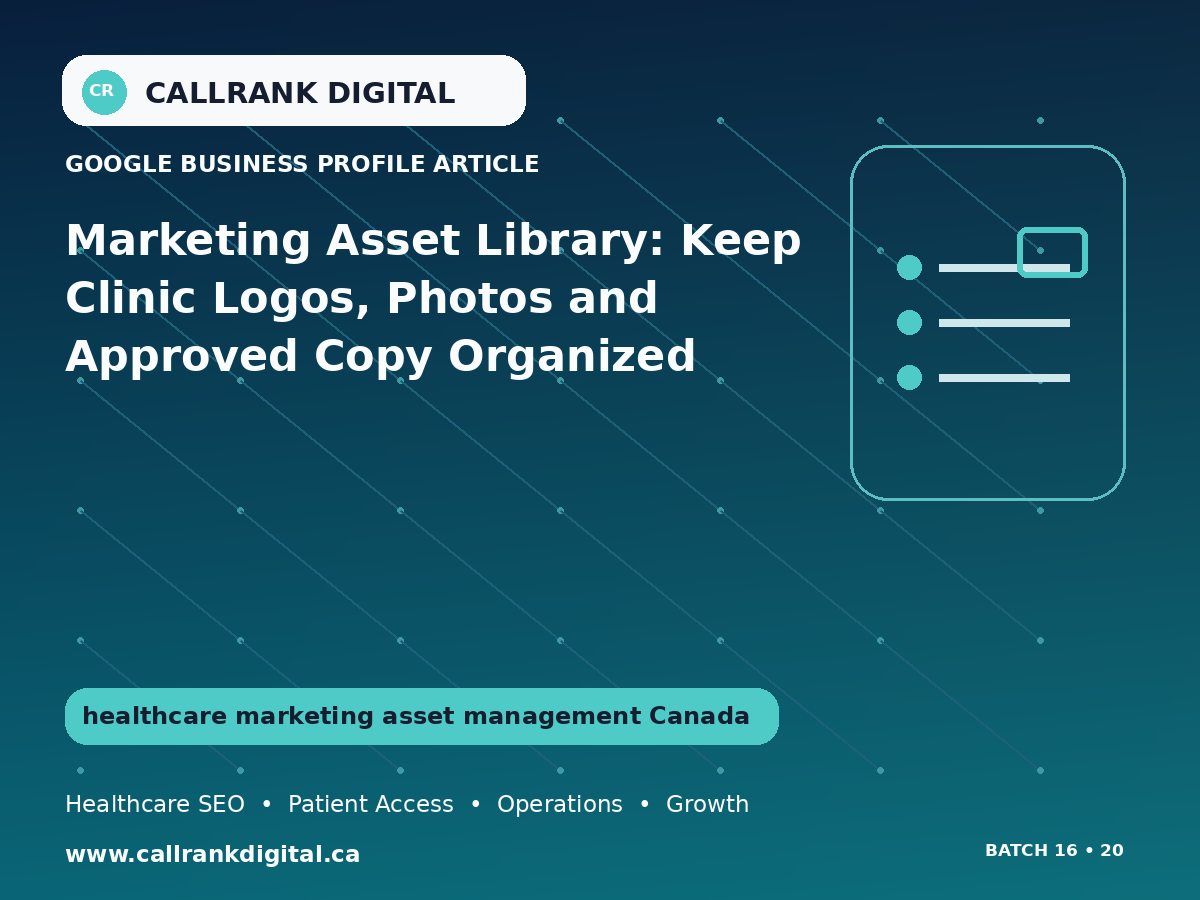 Healthcare Video, Medical Photography, Social Media, Clinic Branding, Content Production, Canada